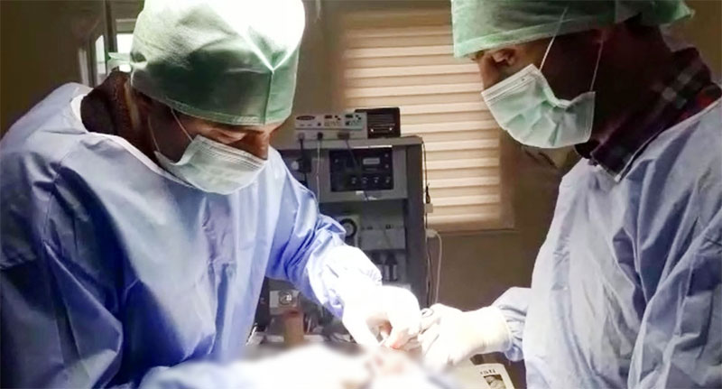 Bursa’da otomobilin çarptığı köpek ameliyat edildi