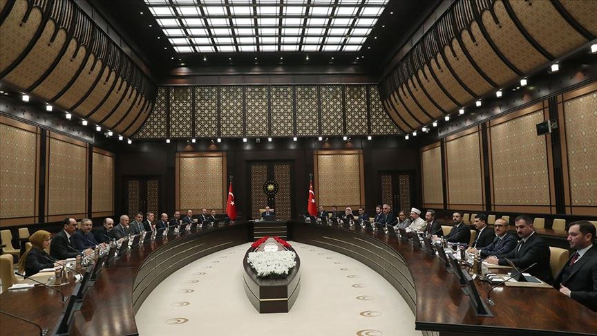 Cumhurbaşkanlığı Külliyesi’nde ‘koronavirüs’ toplantısı