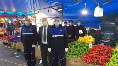 Nilüfer’de zabıtalar denetimde