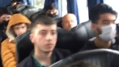 Bir otobüs yolcuya ‘ihlal’ cezası! Karantinaya alındılar