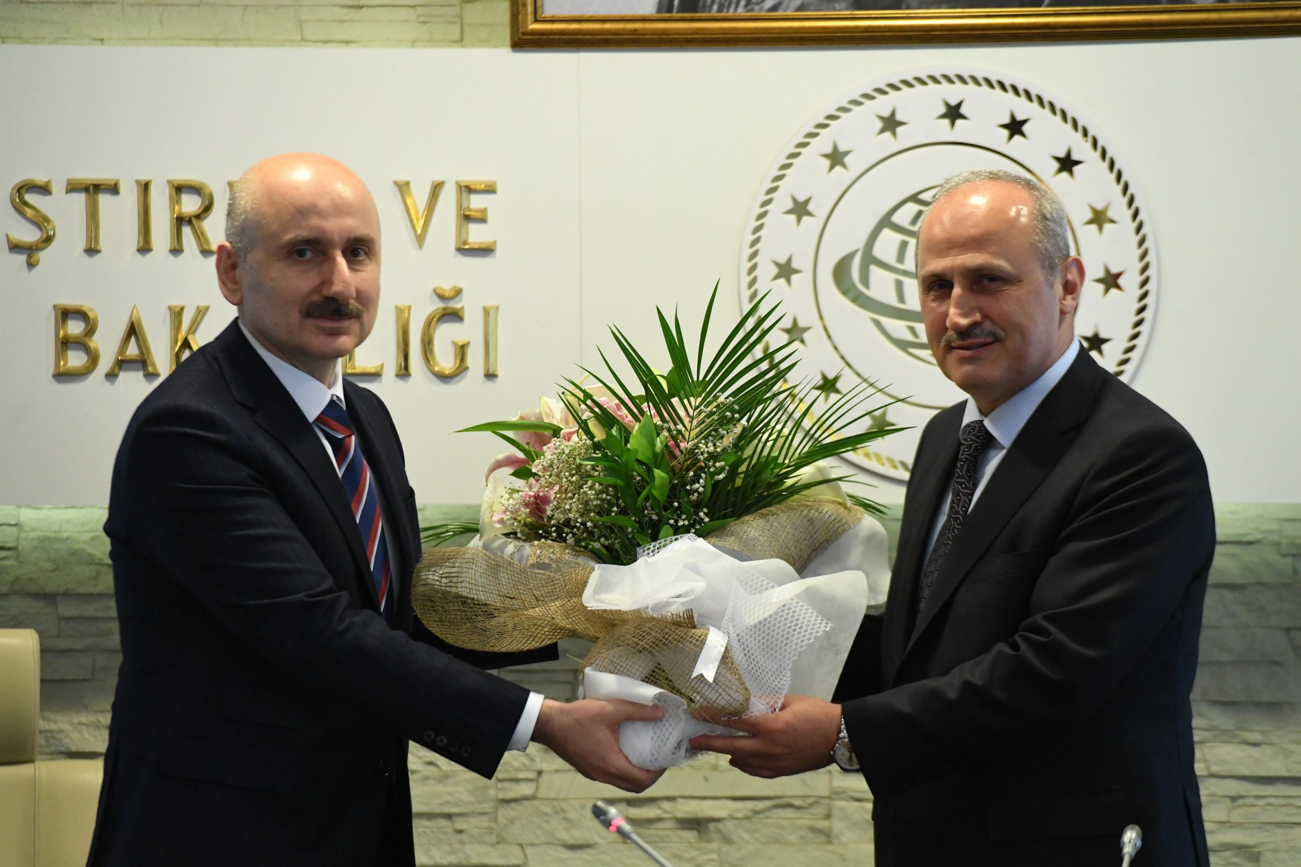 Ulaştırma Bakanlığı’nda devir teslim… Ulaştırma Bakanlığı’nda devir teslim…