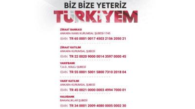 Biz bize yeteriz Türkiyem