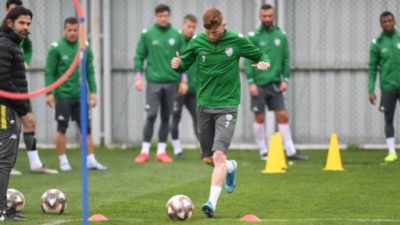 Bursaspor’a sevindirici haber… Takımla idmana çıktı…