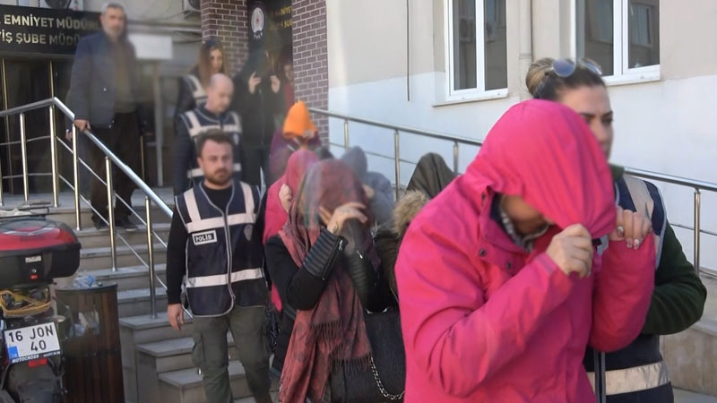Bursa’da fuhuş operasyonu: Çok sayıda gözaltı