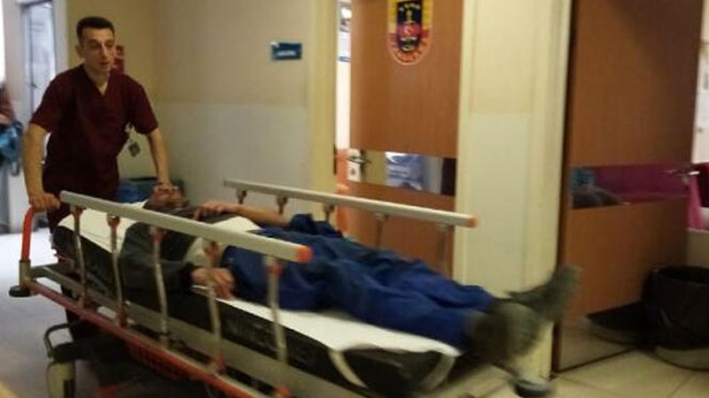 Bursa’da 3 işçi hastanelik oldu!