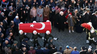 İdlib şehidine son görev