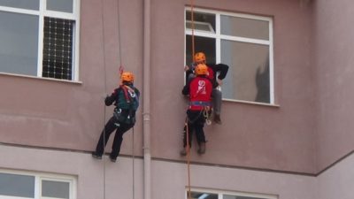 Bursa’da nefes kesen tatbikat…