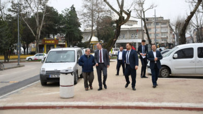 Kasım Efendi Caddesi’nde çevre düzenlemesi tamamlandı