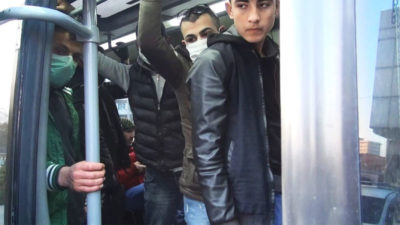 Balık istifi minibüs!