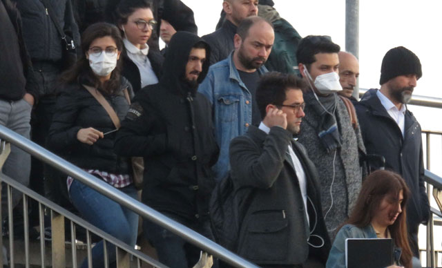 Toplu taşımada maskeli önlem