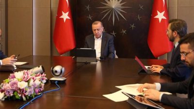 Cumhurbaşkanı Erdoğan, Hakan Fidan ile görüştü