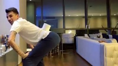 Kerimcan’dan yeni akım; kalçasında sektirdi, meydan okudu…