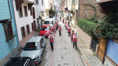 Mudanyalılara bandolu moral