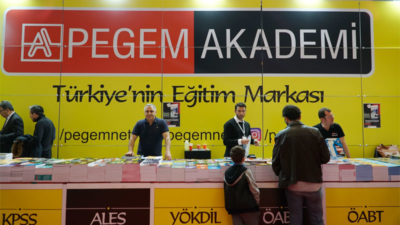 Fuarın gözdesi Pegem Akademi
