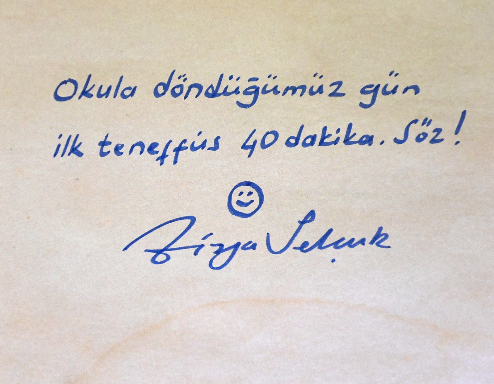 Bakan’dan öğrencilere söz; 40 dakika teneffüs…