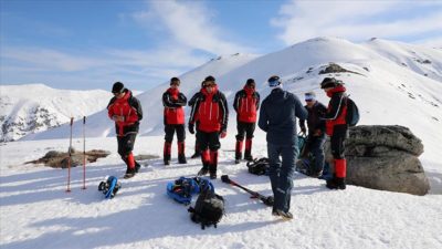 JÖAK’tan 3 bin 600 metrede çığ tatbikatı