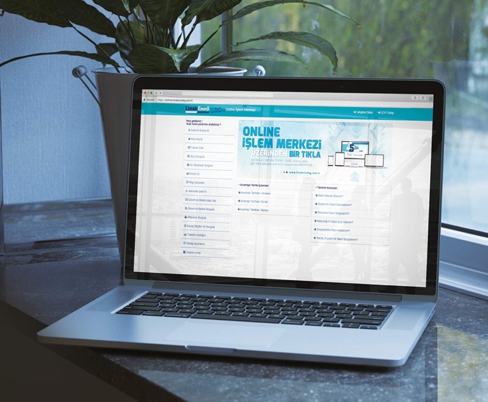 Vatandaşlar elektrik işlemlerini evlerinden çıkmadan yapıyor