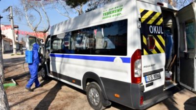 Yenişehir’de virüs önlemleri…