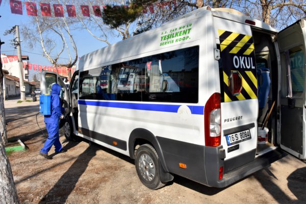 Yenişehir’de virüs önlemleri…