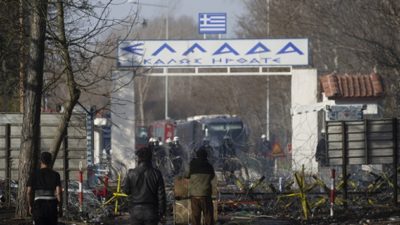 Yunanistan sınırında silah sesleri… Kan donduran görüntüler…