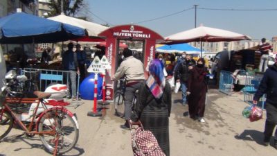 2 günlük sokağa çıkma yasağını bitince Bursalılar kendini oraya attı