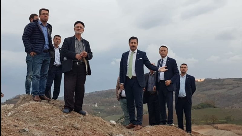 Kirazlıyayla’da maden tepkisi sürüyor Yenişehir'in Kirazlıyayla Köyü'nde, Lübnanlı bir maden firması tarafından yüzlerce ağacın