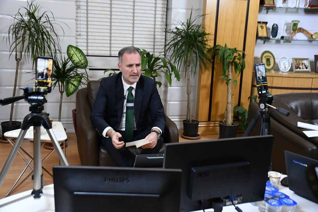 Başkan Alper Taban’dan Online Halk Günü