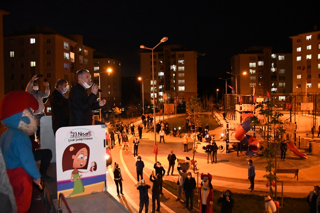 Çocuk Şenliği Otobüsü’ne muhteşem final