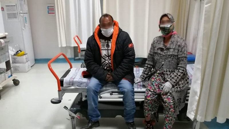 Bursa’nın Mustafakemalpaşa ilçesinde, 14 günlük ev karantinasından kaçan aynı aileden