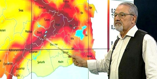 Bugünkü deprem sonrası ‘Endişeliyim’ diyen Prof. Dr. Naci Görür, bir bölgeyi işaret etti