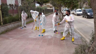 Mustafakemalpaşa’da salgınla mücadele maksimum seviyeye ulaştı