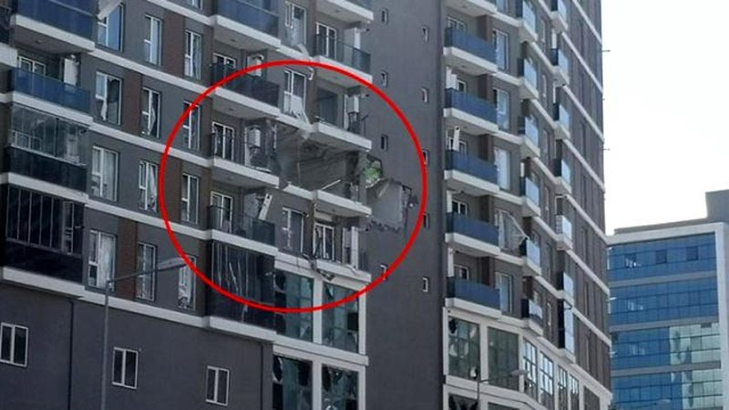 Patlama anının görüntüleri ortaya çıktı Patlama anının görüntüleri ortaya çıktı