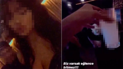 Rezalet! Otelde parti düzenleyip…