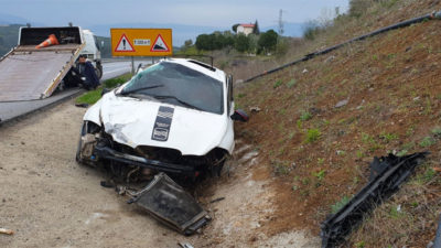 Bursa’da feci kaza: 1 ölü, 1 yaralı