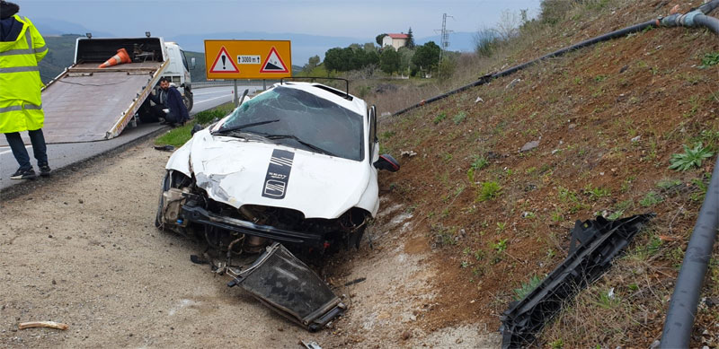 Bursa’da feci kaza: 1 ölü, 1 yaralı