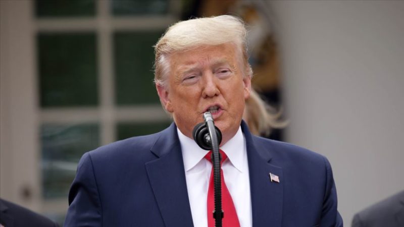 ABD Başkanı Trump, yeni tip koronavirüs (Kovid-19) salgınının ülkedeki etkisini