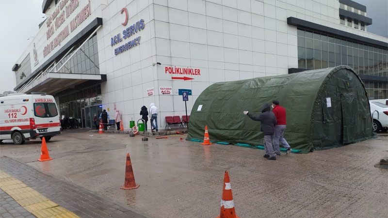 Bursa’daki hastanelerde başladı! Korona nedeniyle…