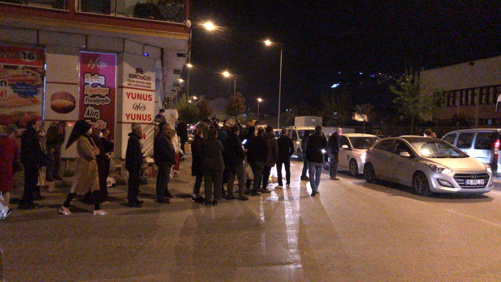 Yasak kararı sonrası Bursa sokakları… Herkes dışarı koştu…