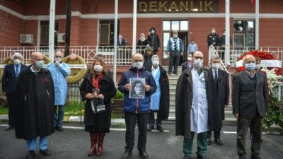 Prof. Dr. Feriha Öz için hüzünlü tören! Gözyaşlarını tutamadılar