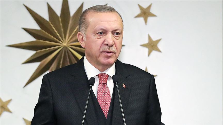 Erdoğan: Koronavirüse karşı mücadeleyi örnek bir sınav vererek atlatacağız