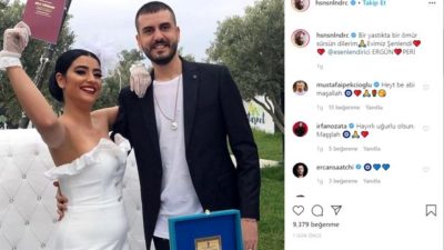 Hüsnü Şenlendirici oğlunu evlendirdi…