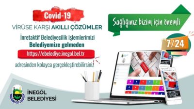 İnegöl Belediyesi bir tık ötenizde