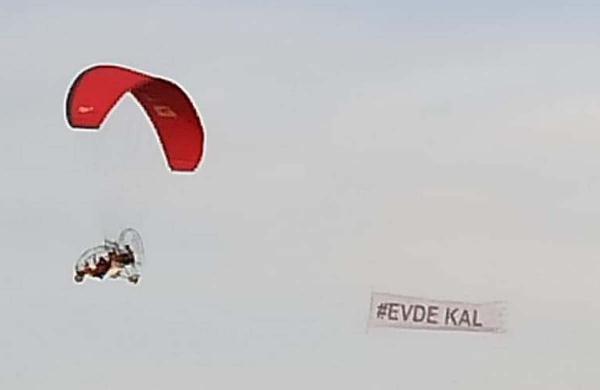 Bursa semalarında ‘evde kal’ mesajı