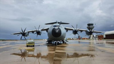 MSB duyurdu: Yardım uçağı İtalya’ya indi