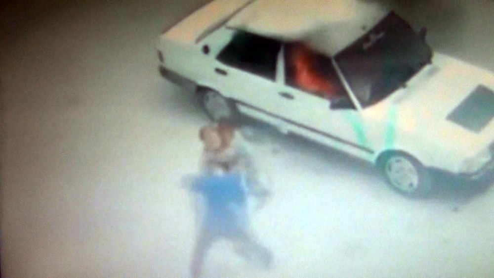 Bursa’da küçük çocuğun yaşadığı dehşet kamerada