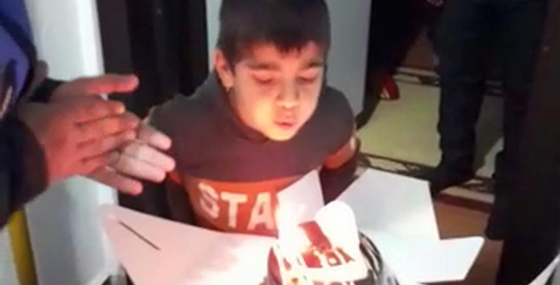 8 yaşındaki Arda’ya doğum günü sürprizi