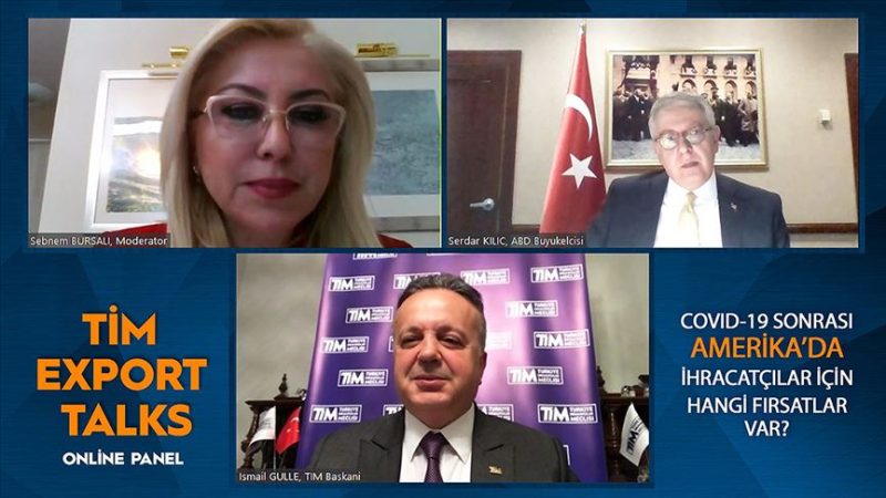 Türkiye İhracatçılar Meclisi Başkanı Gülle, "Koronavirüs sonrası ABD ile 100