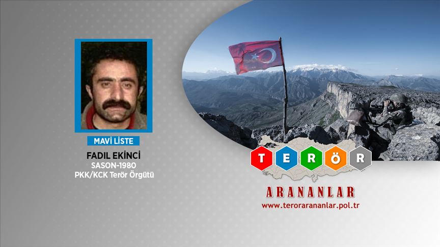 PKK’nın sözde Zap sorumlusu MİT operasyonuyla etkisiz hale getirildi