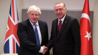 Erdoğan, tıbbi yardım malzemesi ulaştırılan İngiltere Başbakanı Johnson’a mektup gönderdi