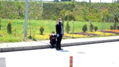 Corona virüs testi pozitif çıktı! Boynunu kesti